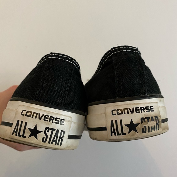 Black Converse Sneakers - Picture 3 of 4